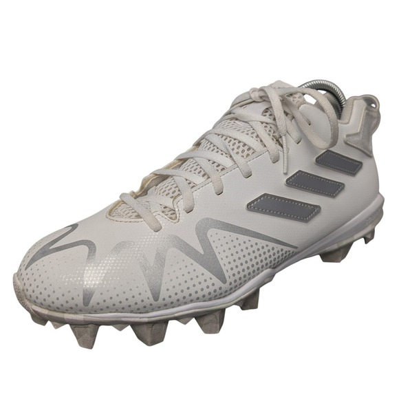 adidas Other - Adidas Freak 22 Low Football Cleats Mens Size 10 White Silver GW3390 Bounce